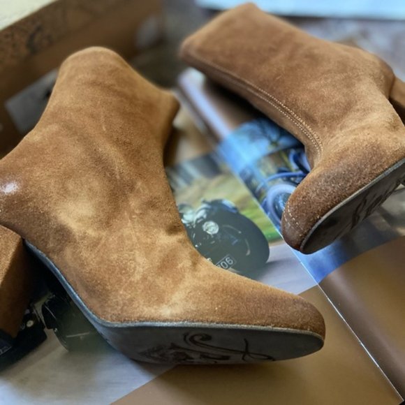 Free People Cecile Block Heel Bootie - Picture 7 of 13